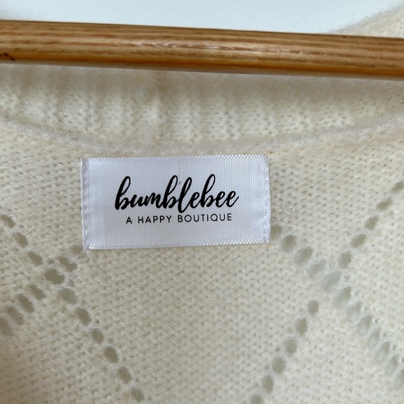 Crochet sweater women size L - Picture 2 of 5